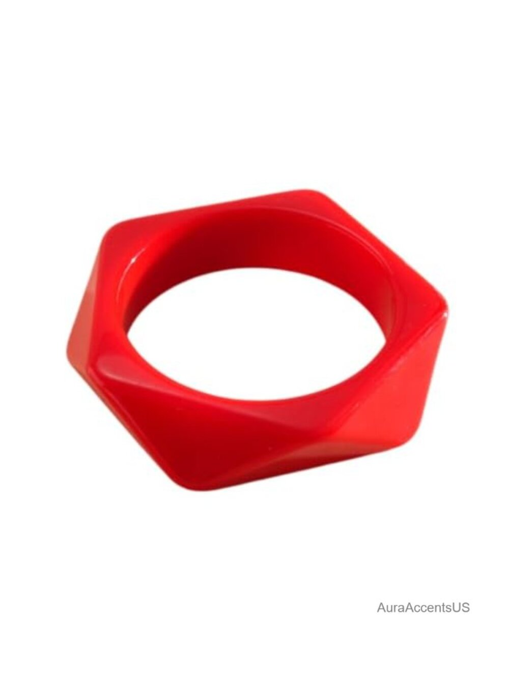 Resin Geometric Wide Cuff Bracelet Irregular Bangle for Women Statement